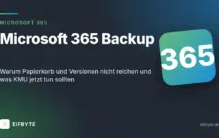 Microsoft 365 Backup: Warum Papierkorb und Versionen für Unternehmen nicht reichen